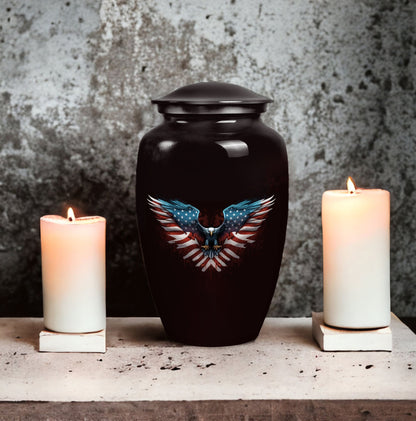 Large Classic Eagle Urn for Human Ashes.