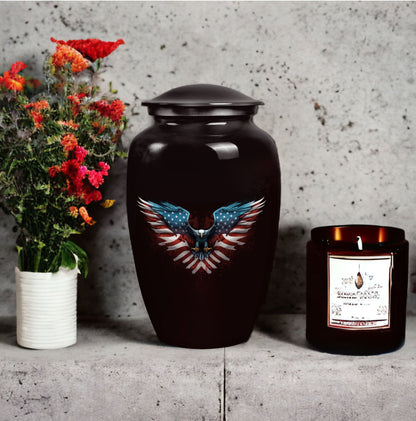Large Classic Eagle Urn for Human Ashes.