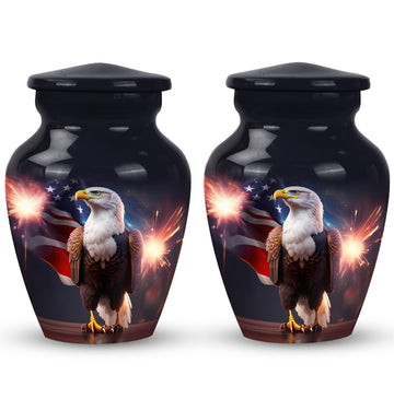 2 Keepsake 3 inch Urns