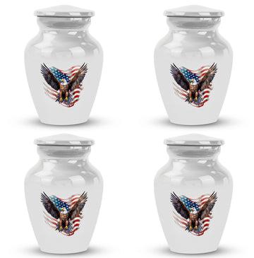 4 Keepsake 3 inch Urns
