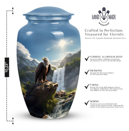 Classic Eagle Cremation Urn.
