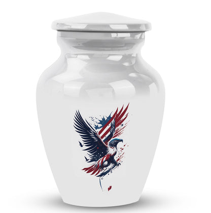Classic Eagle Urn, decorative memorial gift for ashes