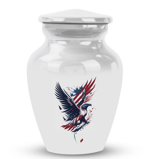 Classic Eagle Urn, decorative memorial gift for ashes