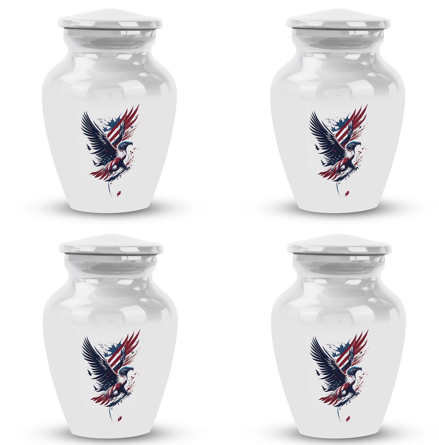 Classic Eagle Urn, decorative memorial gift for ashes