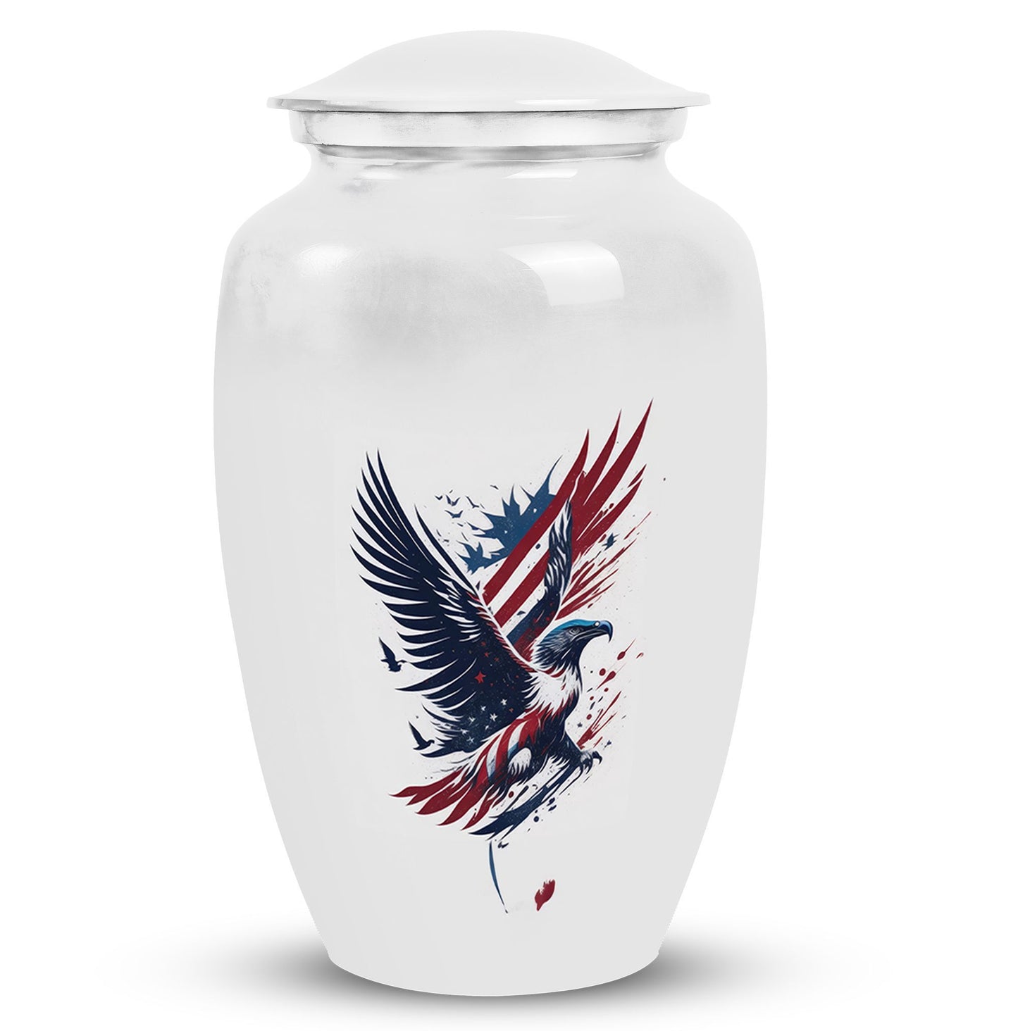 Classic Eagle Urn, decorative memorial gift for ashes