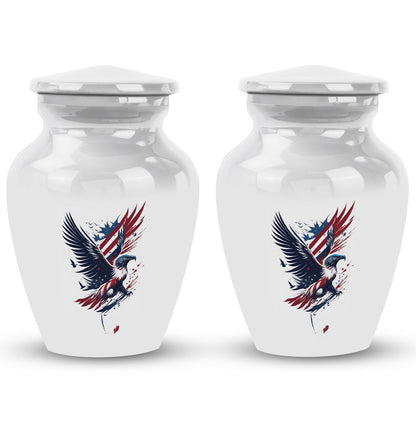 Classic Eagle Urn, decorative memorial gift for ashes