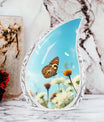 Classic 3 Inch Butterflies Urn for ashes