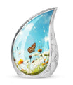 Classic 3 Inch Butterflies Urn for ashes