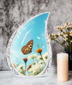Classic 3 Inch Butterflies Urn for ashes