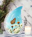 Classic 3 Inch Butterflies Urn for ashes