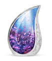 Large Purple Butterflies Urn for ashes