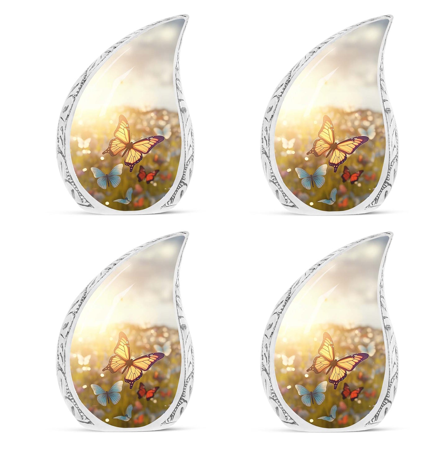 3-inch Classic Butterfly in Meadow Cremation Urn