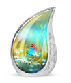 Colorful Butterflies Cremation Urn for  storing human ashes