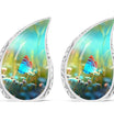 Colorful Butterflies Cremation Urn for  storing human ashes