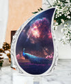 Peacock Cremation Urn