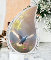 Classic Dove Cremation Urn, aluminium large cremation urn