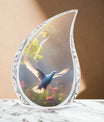 Classic Dove Cremation Urn, aluminium large cremation urn
