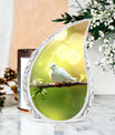 Classic large Dove Urn for ashes.
