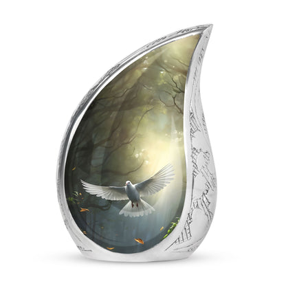 Dove Symbol of Hope Cremation Urn.