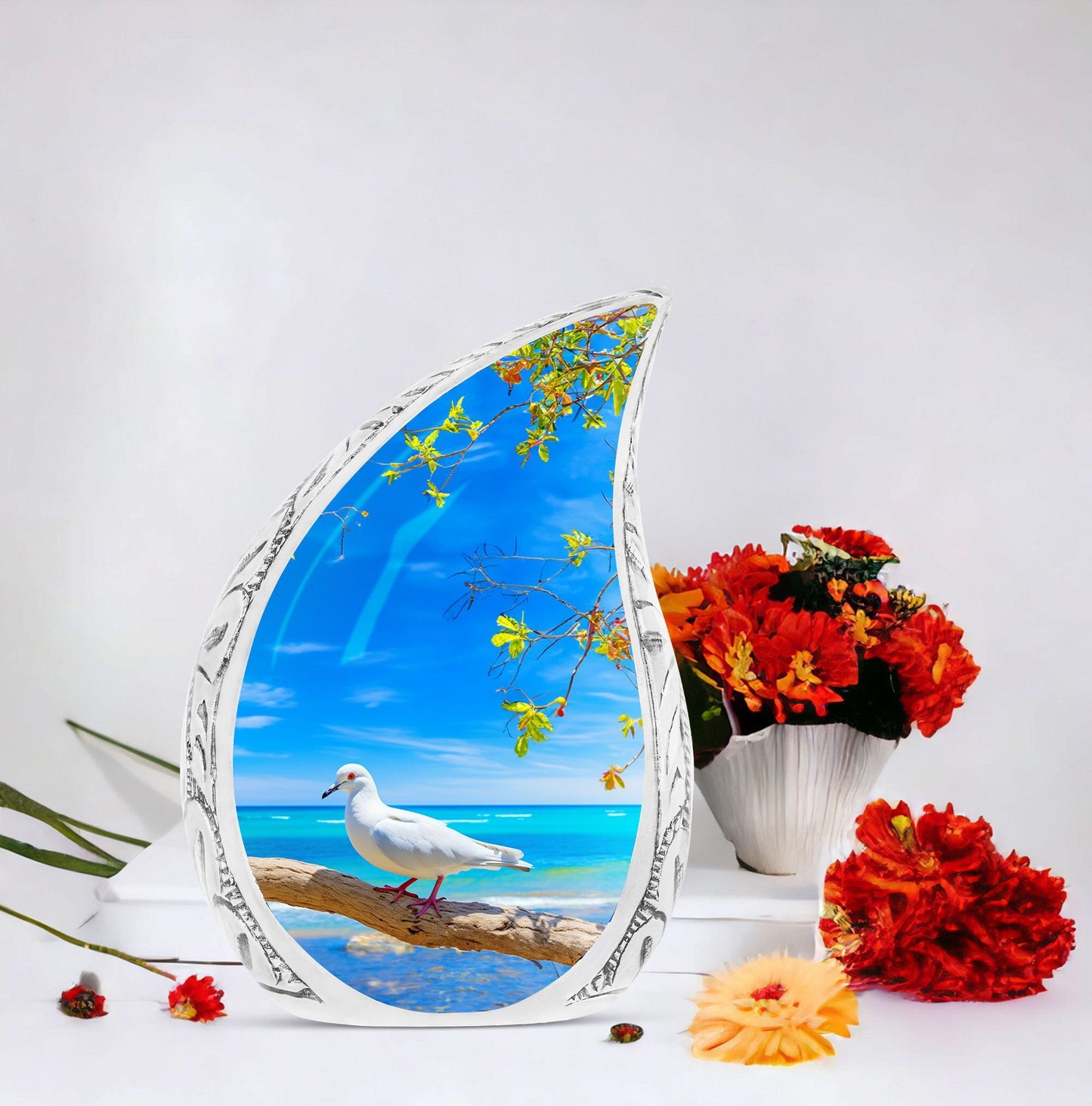 Classic Dove Cremation Urn For Ashes