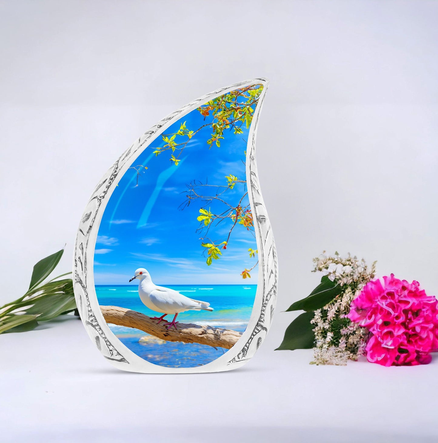 Classic Dove Cremation Urn For Ashes