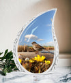 Sparrow Urn for Human Cremation Ashes.