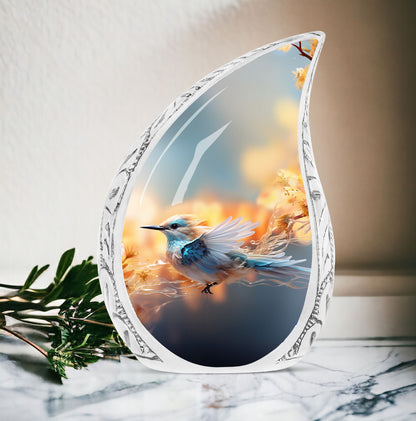 Classic 3-inch Sparrow Urn for ashes.