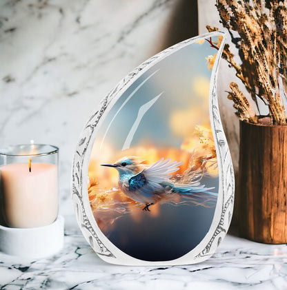 Classic 3-inch Sparrow Urn for ashes.
