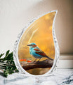 Colorful Sparrow Cremation Urn, a 10 inches classic Urn