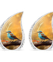 Colorful Sparrow Cremation Urn, a 10 inches classic Urn