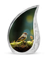Classic Aluminium Sparrow Urn for Human Ashes.