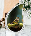 Classic Aluminium Sparrow Urn for Human Ashes.