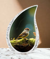 Classic Aluminium Sparrow Urn for Human Ashes.