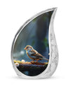 Sparrow Cremation Urn for ashes.