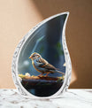 Sparrow Cremation Urn for ashes.