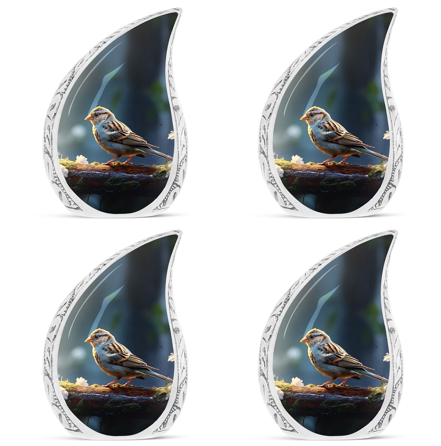 Sparrow Cremation Urn for ashes.