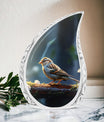 Sparrow Cremation Urn for ashes.