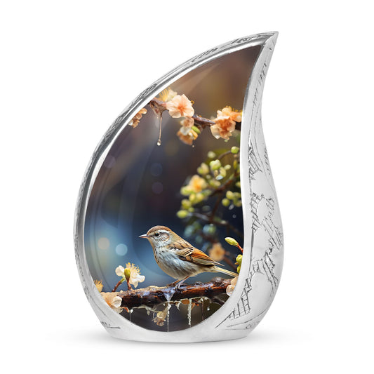 Classic Sparrow urn for cremation ashes.