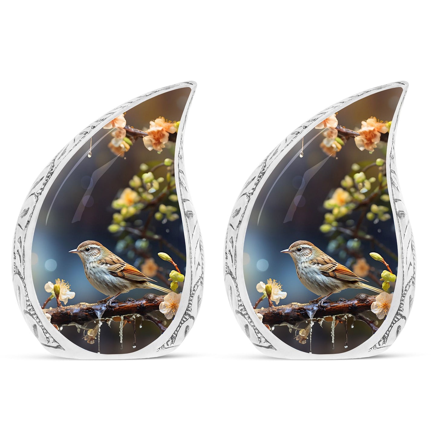 Classic Sparrow urn for cremation ashes.