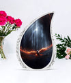 Phoenix Bird Engraved Symbol Cremation Urn