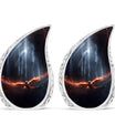 Phoenix Bird Engraved Symbol Cremation Urn