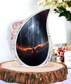 Phoenix Bird Engraved Symbol Cremation Urn