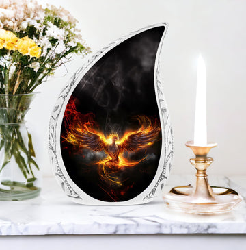 Large Urn with 2 Mini Urn