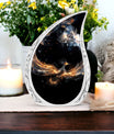 Large Shining Phoenix cremation urn.