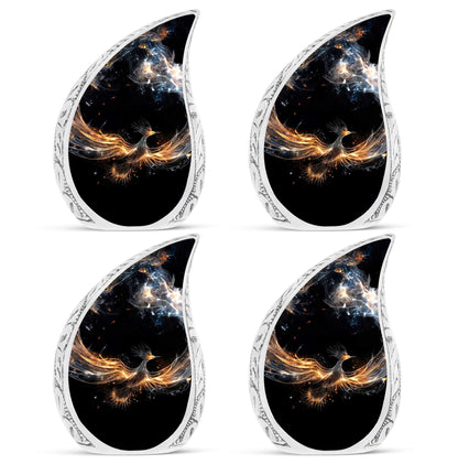 Large Shining Phoenix cremation urn.