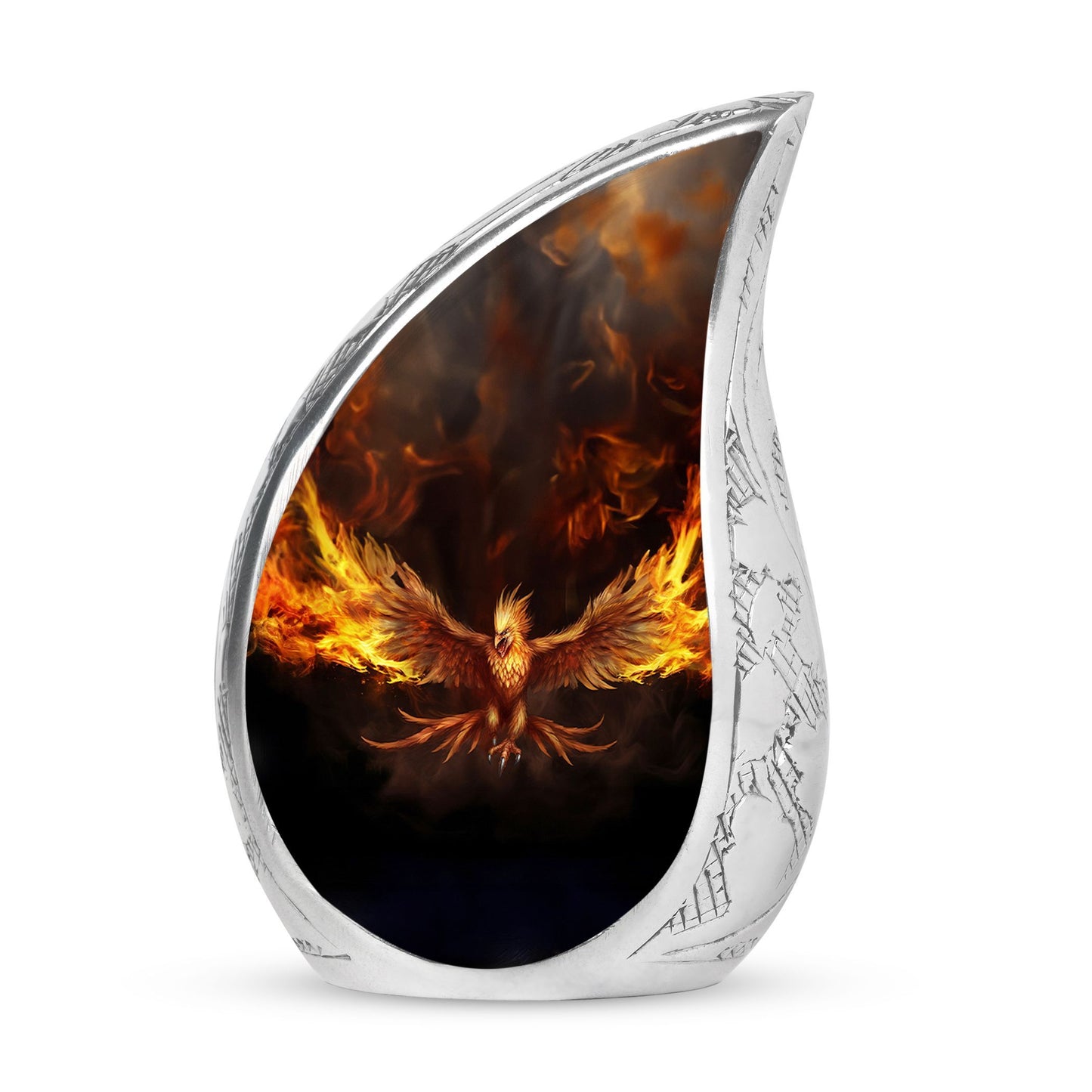 Angry Phoenix Urn for Ashes
