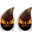 Angry Phoenix Urn for Ashes