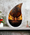 Angry Phoenix Urn for Ashes