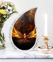 Angry Phoenix Urn for Ashes