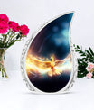 Classic Yellow Phoenix Cremation Urn